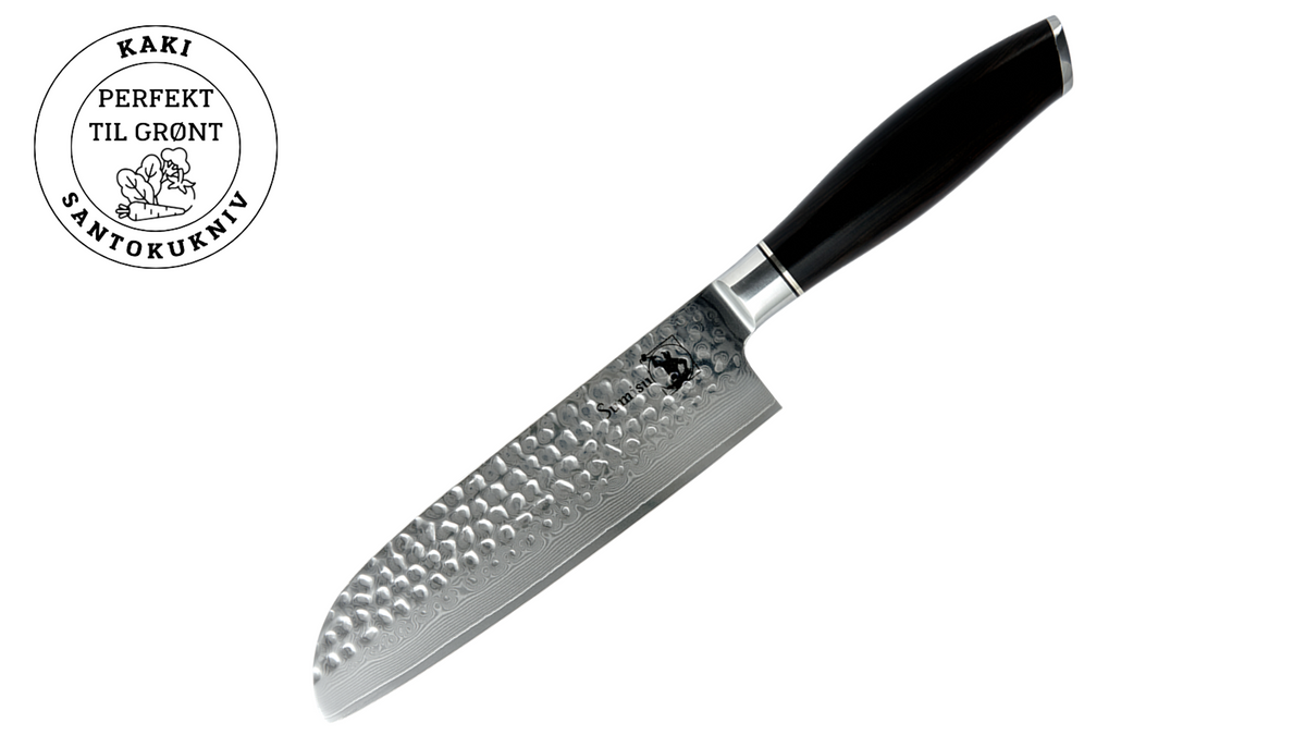 Kaki Grøntsagskniv - Santoku