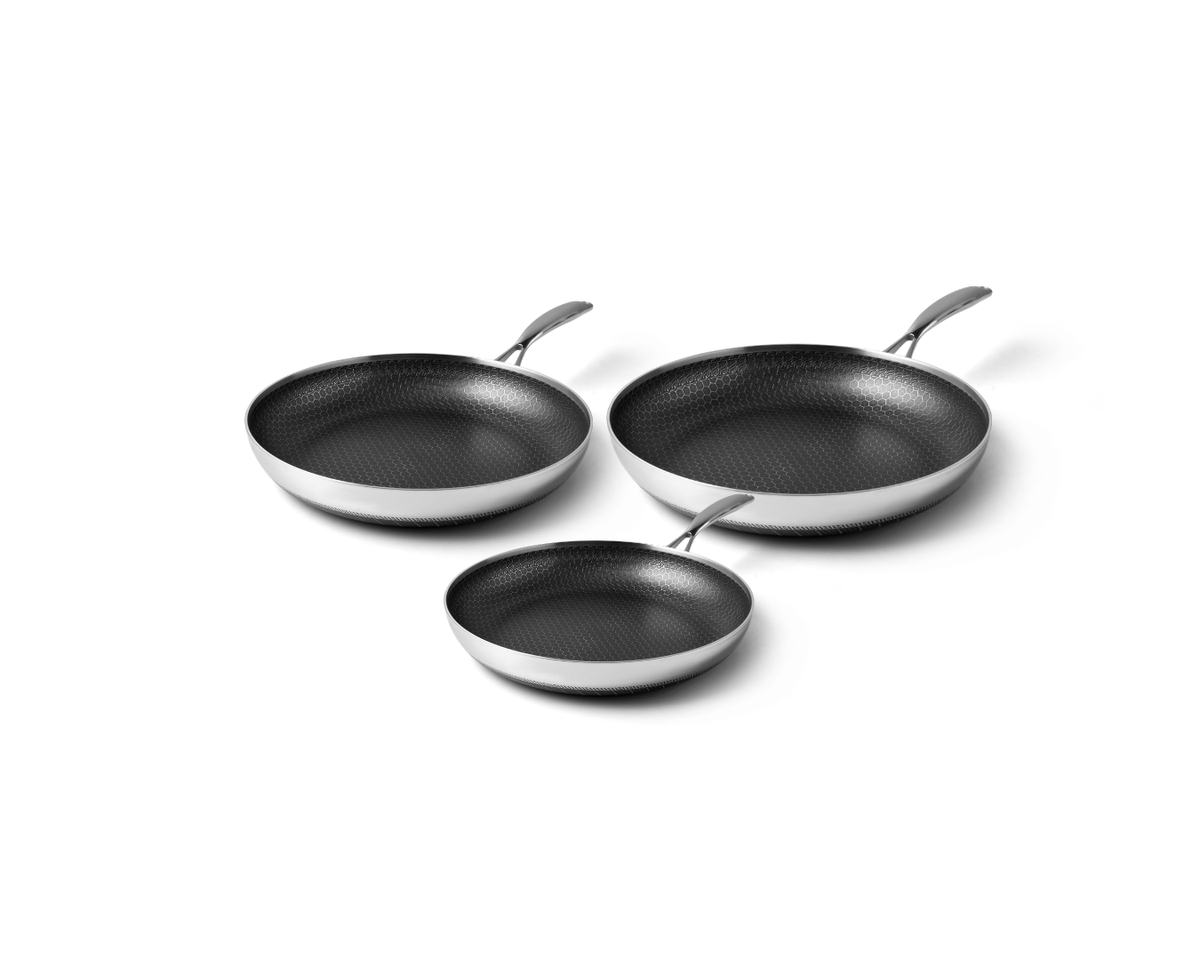 Non-stick Pandesæt 24, 28 og 30 cm - Fusion