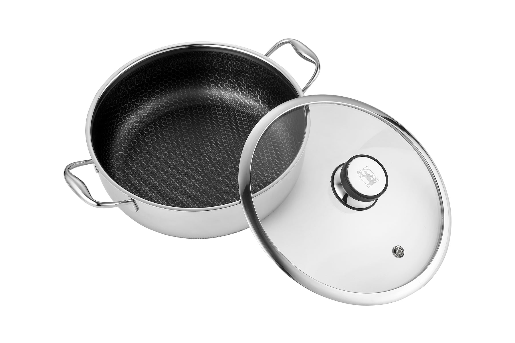 Sauterpande med non stick indvendig og udvendig. Leveres altid med låg