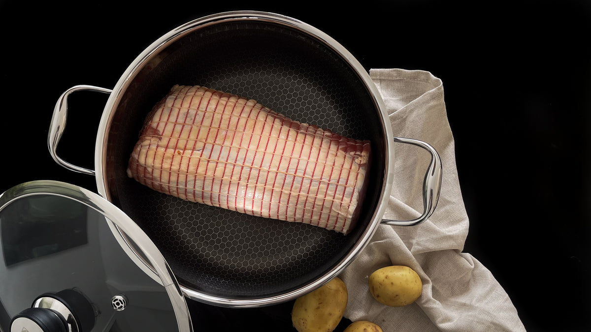 Fusion Non-stick Gryde 7,2 Liter (28 cm) med låg