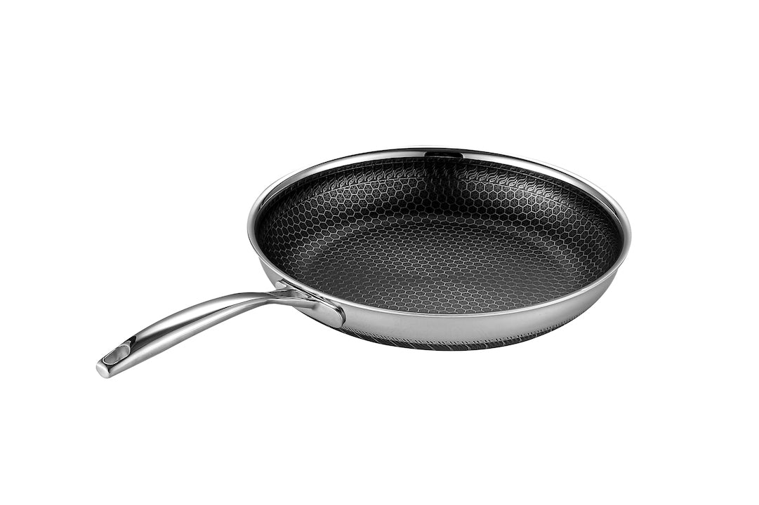 Virker på alle komfurer, også induktion og gas. Tag den gerne med på gasgrillen