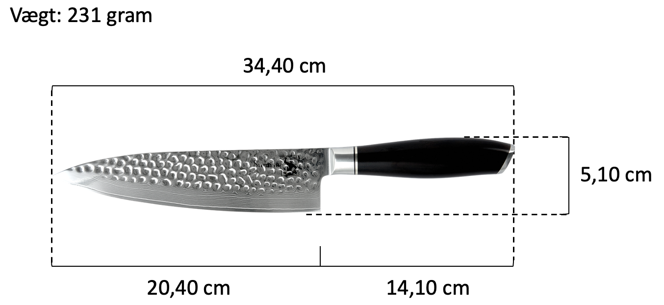 Kaki Kokkekniv