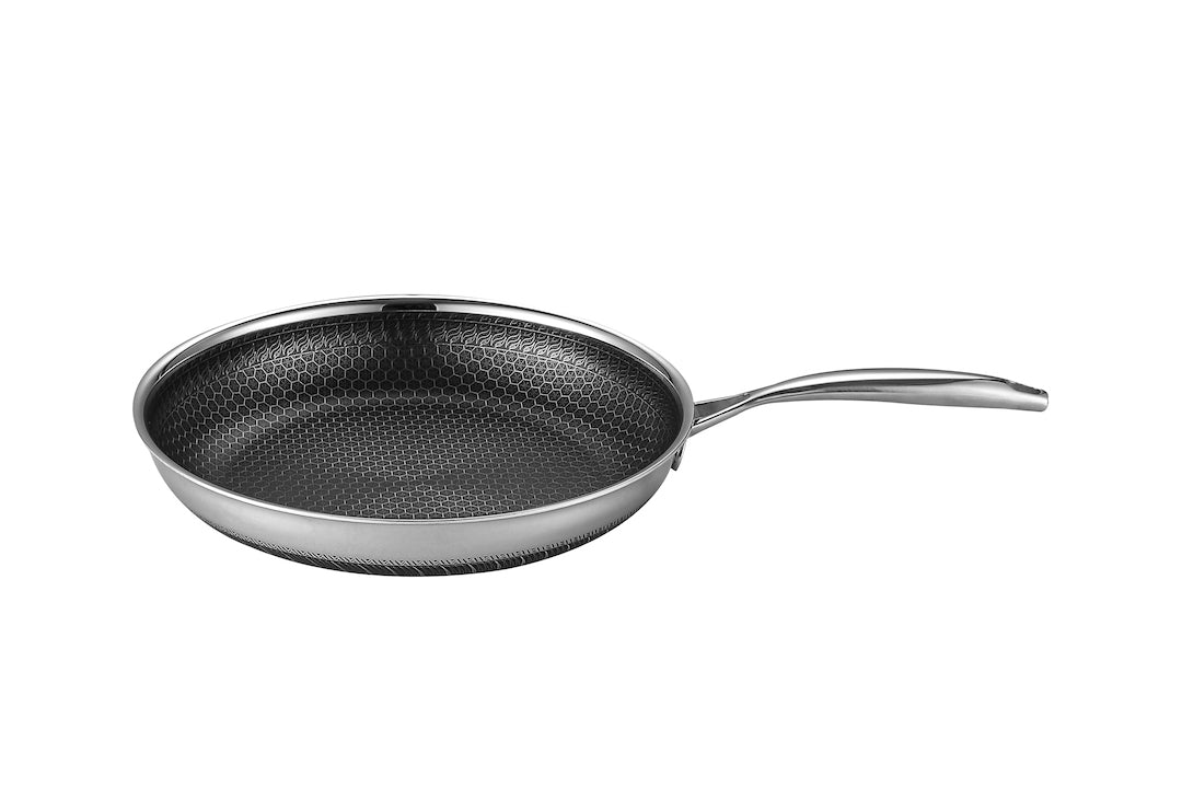 Stegepande Stor Ø 30 cm som tåler høje temperature i oven. Og er meget børnevenlig.