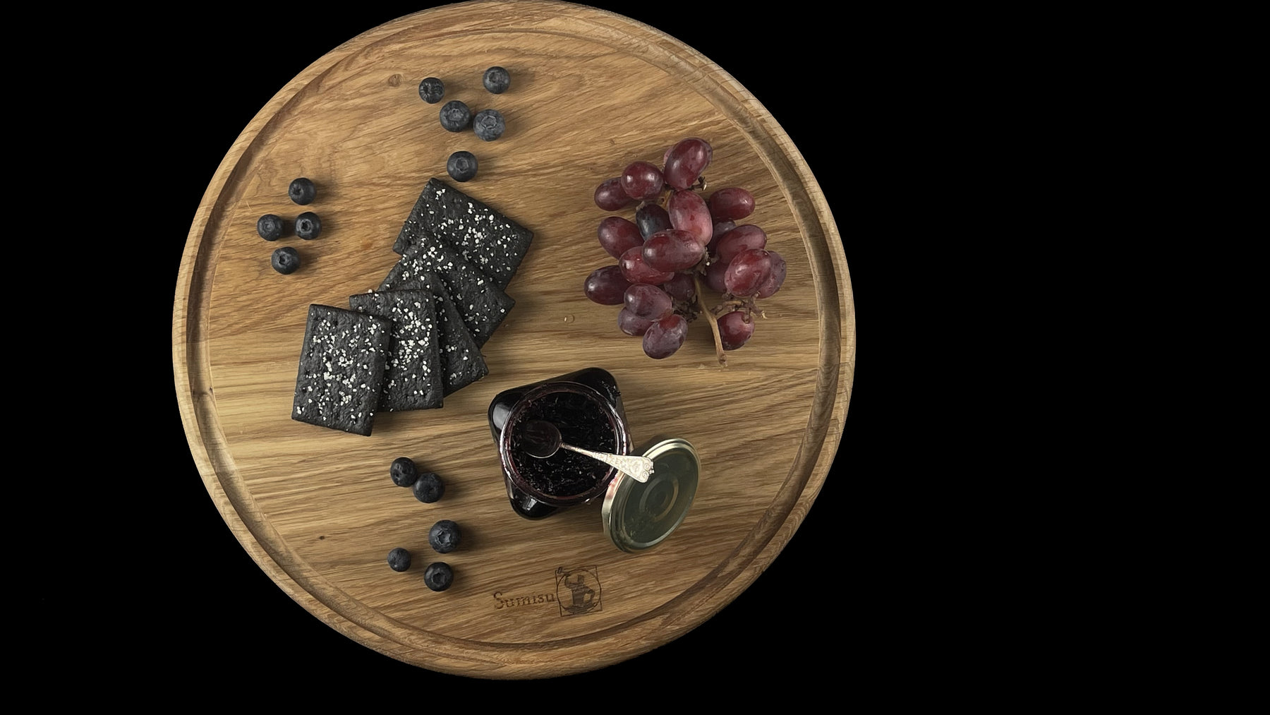 Rundt Skærebræt Eg Olie Ø 38 cm