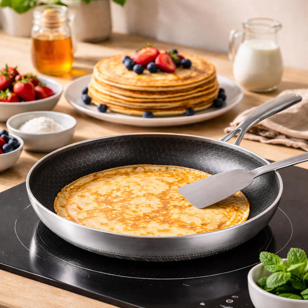 Nemme pandekager (8 stk.)