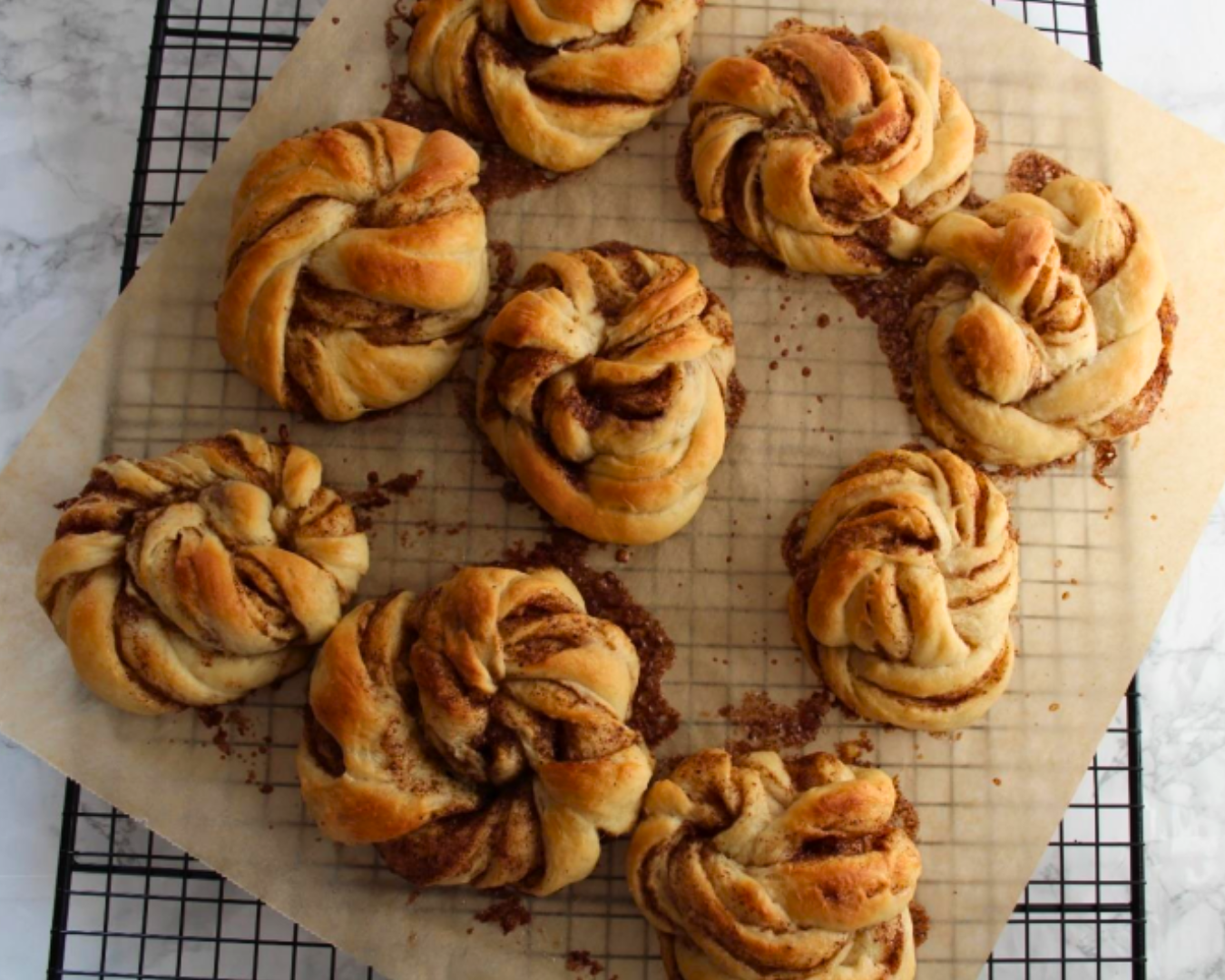 Lækre luftige kanelsnurrer
