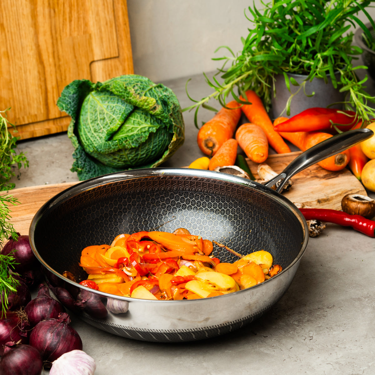 Fusion Non-stick Wok Ø30 cm