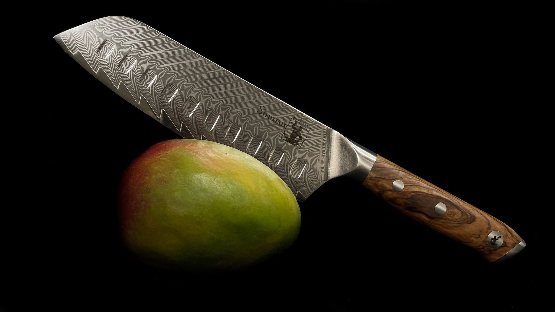 Art knivsæt med 3 køkkenkniv - Madelskeren